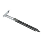 Pasador de carpintería metal para atornillar 30cm
